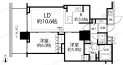ベイサイドタワー晴海　802号室