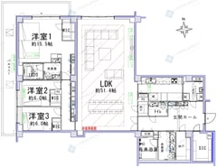 ウッドヴィル麻布　302号室