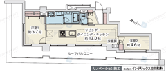 イニシアイオ杉並和泉　501号室