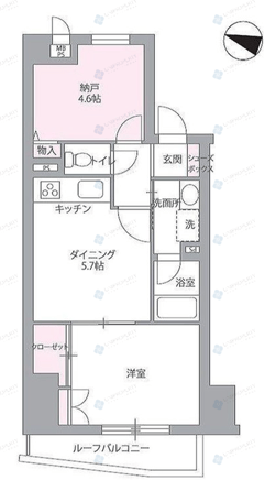 ライオンズマンション青戸第五　203号室