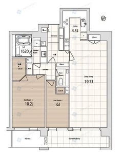 麻布霞町パークマンション　311号室