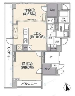 アデッソ新宿若松町　1101号室