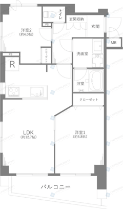 マートルコート杉並方南町　403号室