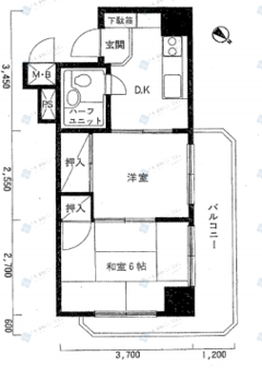 大山ダイヤモンドマンション1001