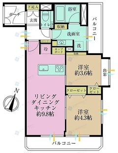 目黒ダイカンプラザ　302号室