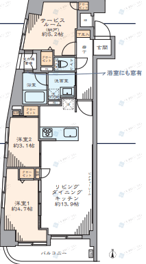 セントレー亀戸　1001号室