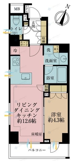 オープンレジデンシア日本橋三越前 6階