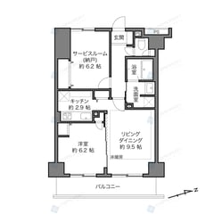 ライオンズシティ西新宿　1階
