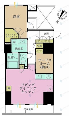 朝日メトロステージ西巣鴨　414号室