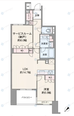 ディアナコート小石川竹早　602号室