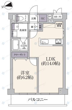 朝日プラザ新蒲田　205号室