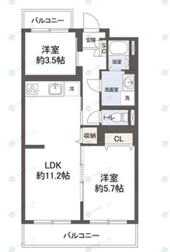 サンライフ徳丸ケ丘　202号室