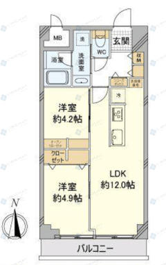 秀和大岡山レジデンス　208号室