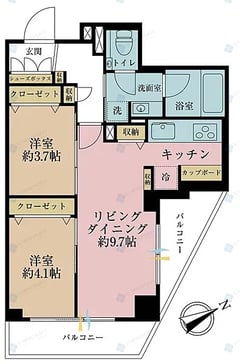 日神パレステージ南大井　803号室