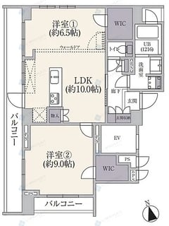 アデッソ新宿若松町　1101号室