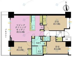 ブリリアタワー川崎　21階
